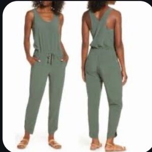 Patagonia Olive Jumpsuit